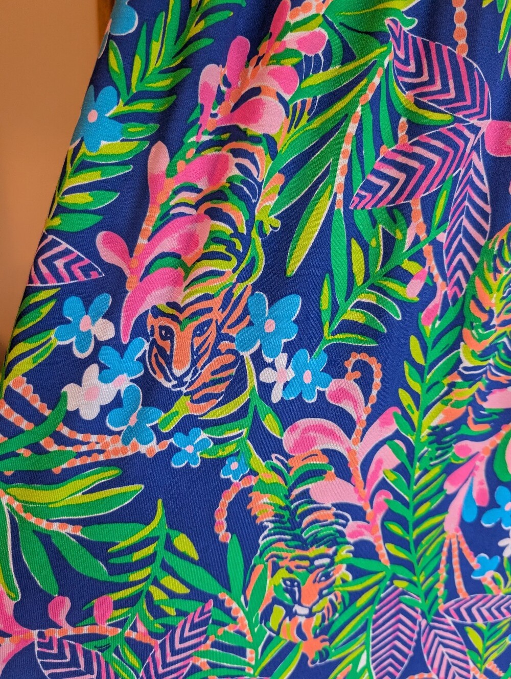 Lilly Pulitzer Pearce Maxi Dress Borealis Blue How You Like Me Prowl Size Large - Picture 6 of 7